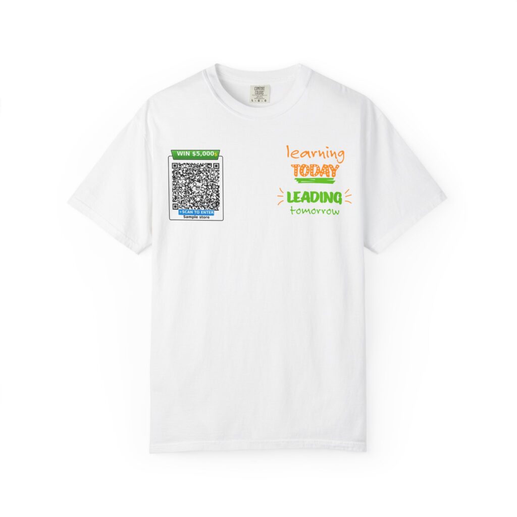 Learning Today Leading Tomorrow T-Shirt — Inspirational Teacher & Student Tee – #2